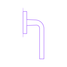 Buildings Window Handles Raffaella Window Handle Outline Svg Vector, Free Vectors File